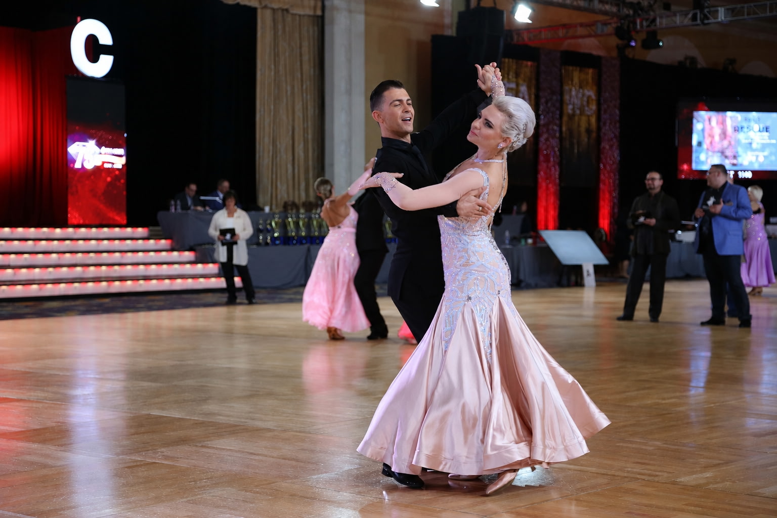 Tatiana Vaccaro ballroom American Smooth competition
