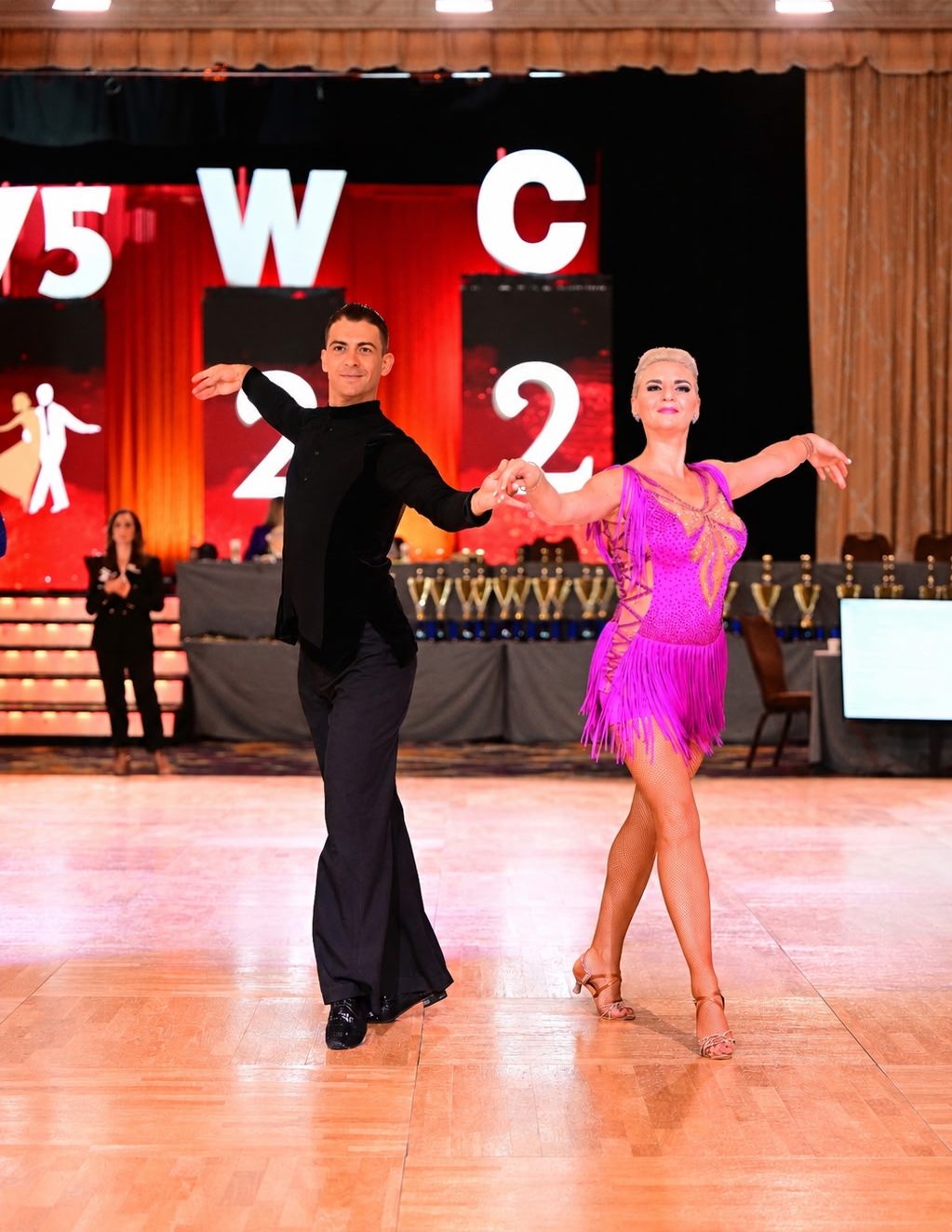 Tatiana Vaccaro ballroom American Rhythm